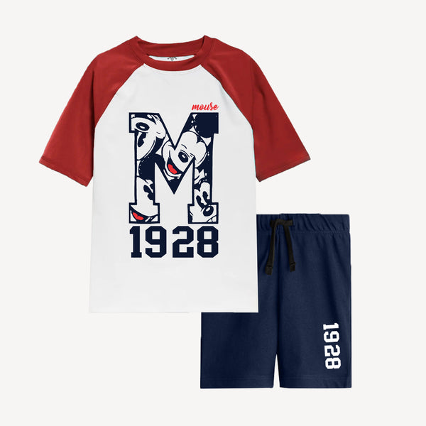Boys Mouse 1928 Set Blue Stone