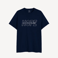 Hope GRAPHIC TEE - 01 Blue Stone
