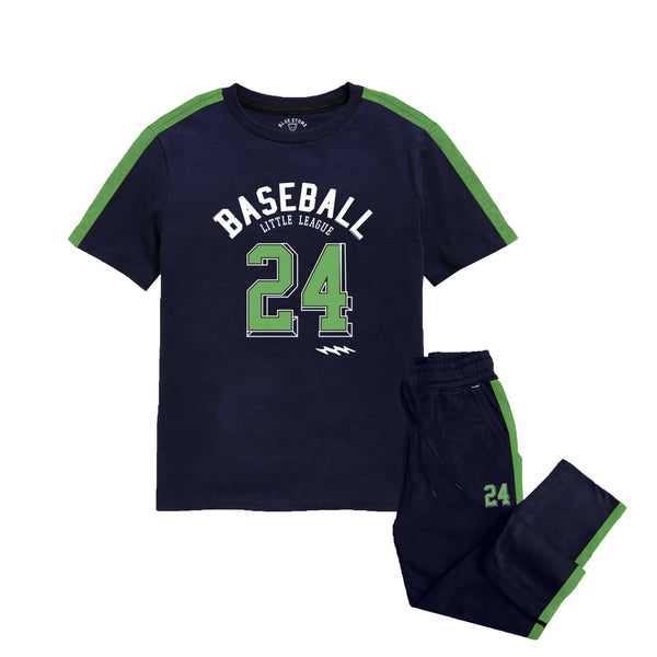 Boys Co-Ord Suit Blue Stone