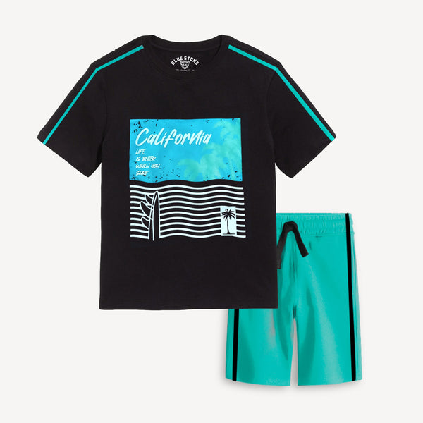 California Set Blue Stone