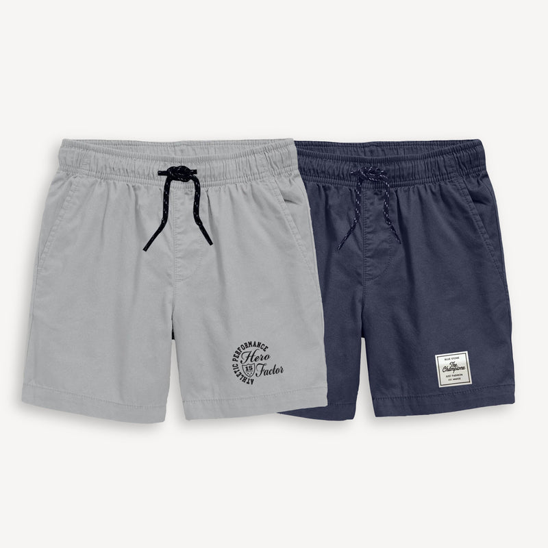 Boys Shorts Sets - 02 Blue Stone