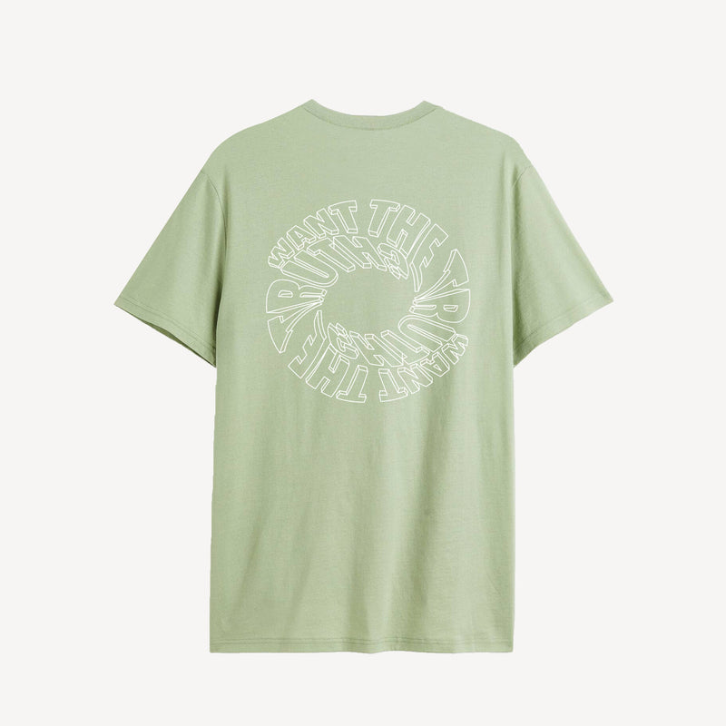 TASTELESS,POINTLESS AND FEARLESS GRAFHIC TEE (Copy) Blue Stone