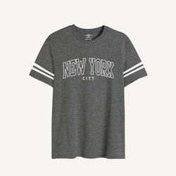 NEW YORK CITY GRAFHIC TEE Blue Stone