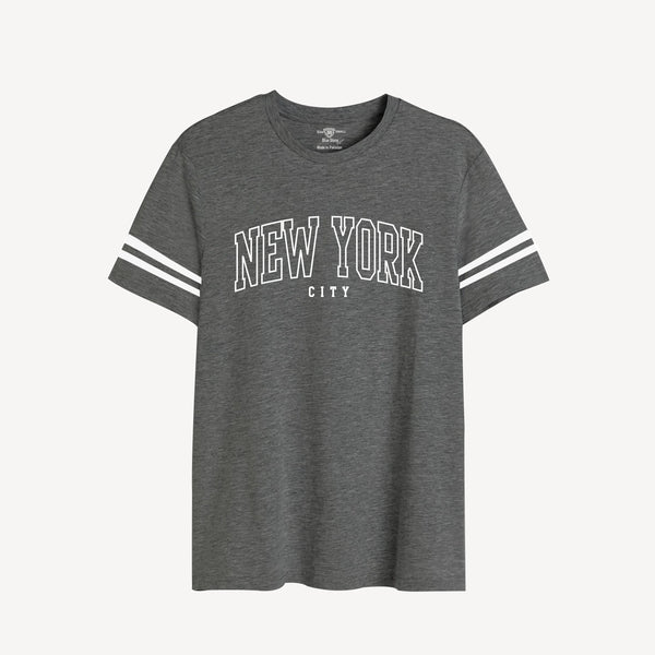 NEW YORK CITY GRAFHIC TEE Blue Stone