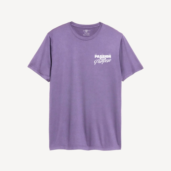 PASSION AND PURPOSE GRAFHIC TEE Blue Stone