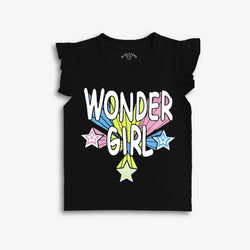 Wonder Girl Graphic Tee Blue Stone