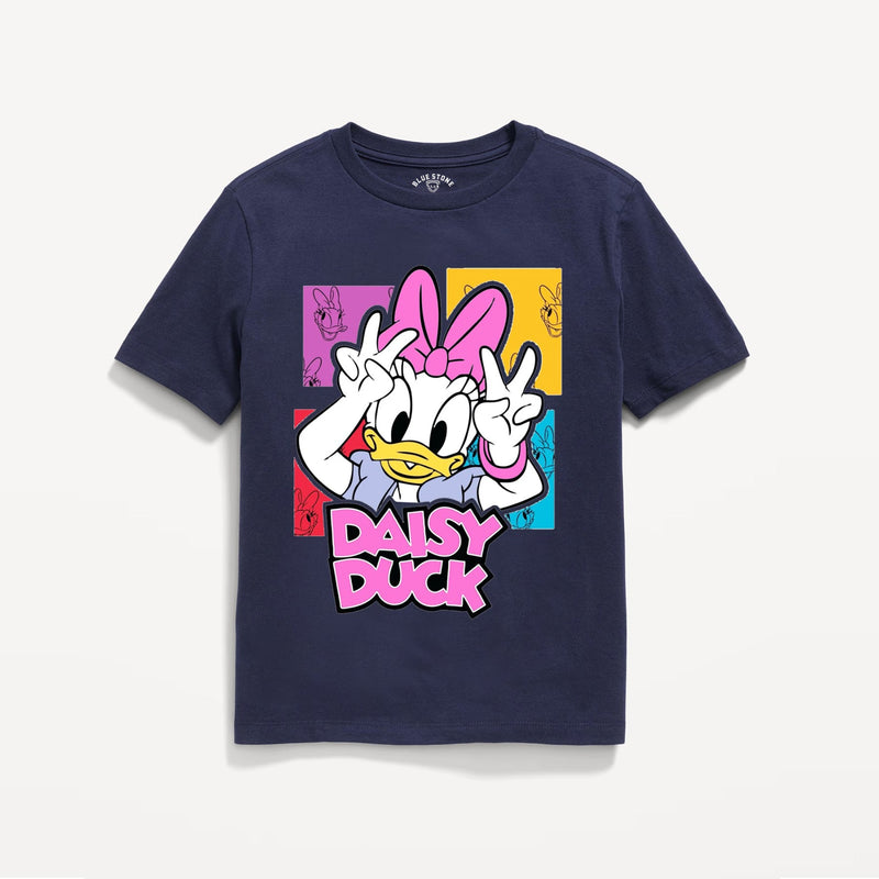 Daisey Duck Graphic Tee Blue Stone