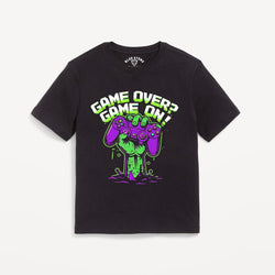 Game On Graphic Tee Blue Stone