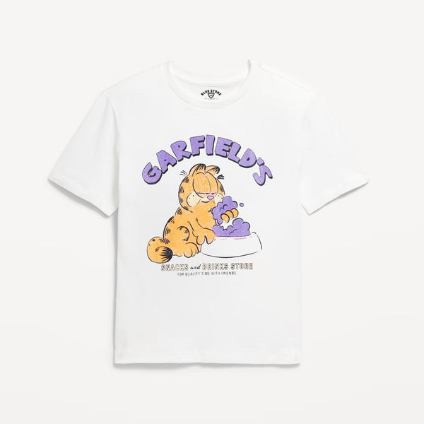 Garfield Graphic Tee Blue Stone