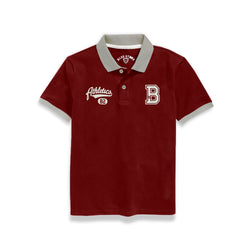 Boys Polo Blue Stone