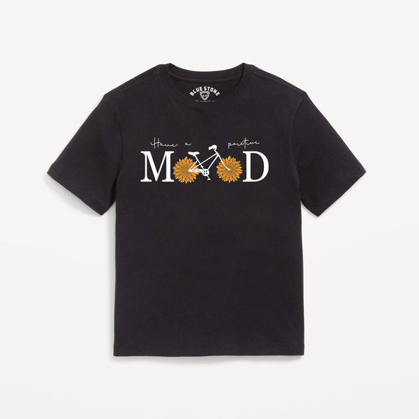 Mood Swing Graphic Tee Blue Stone