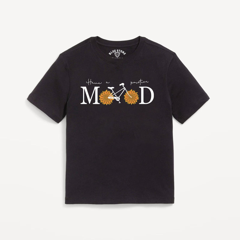 Mood Swing Graphic Tee Blue Stone