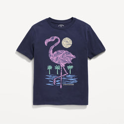 Life is Good Graphic Tee Blue Stone