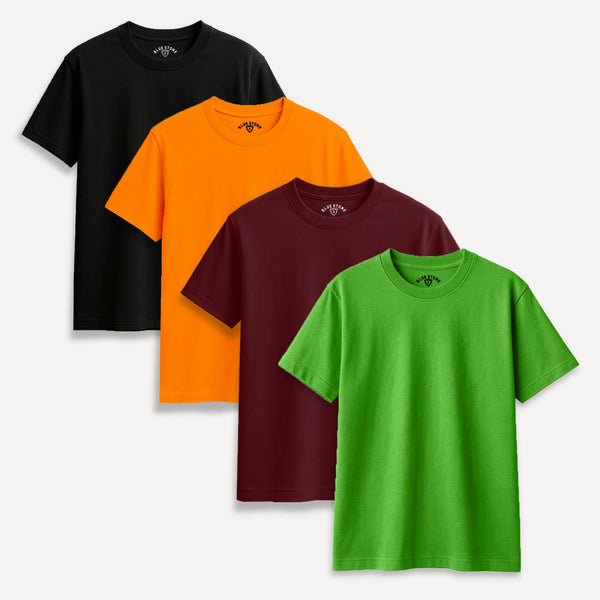 Mens T Shirt Set Blue Stone
