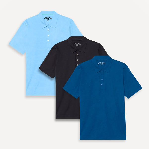 Mens Polo Set - 05 Blue Stone