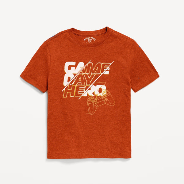 Game Day Hero Graphic Tee Blue Stone