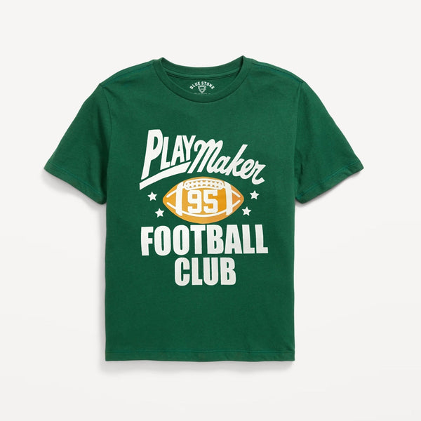 Football Club Graphic Tee Blue Stone