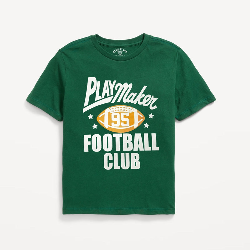 Football Club Graphic Tee Blue Stone