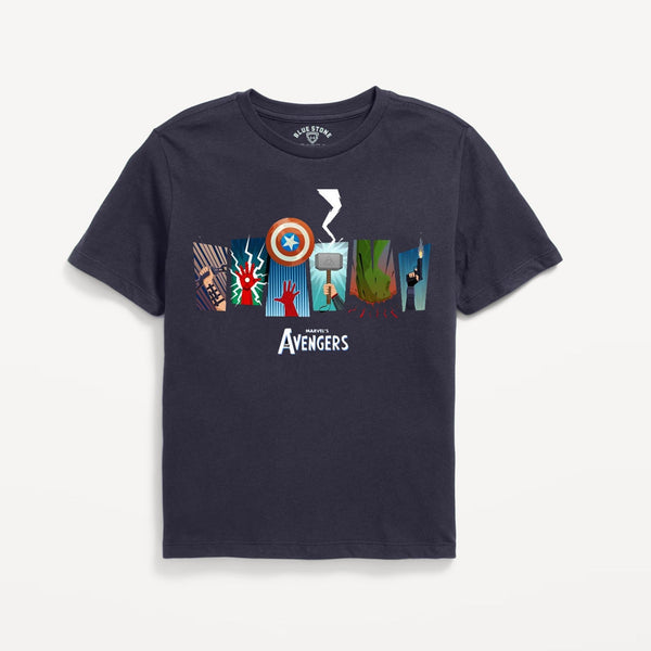 Graphic Tee Blue Stone