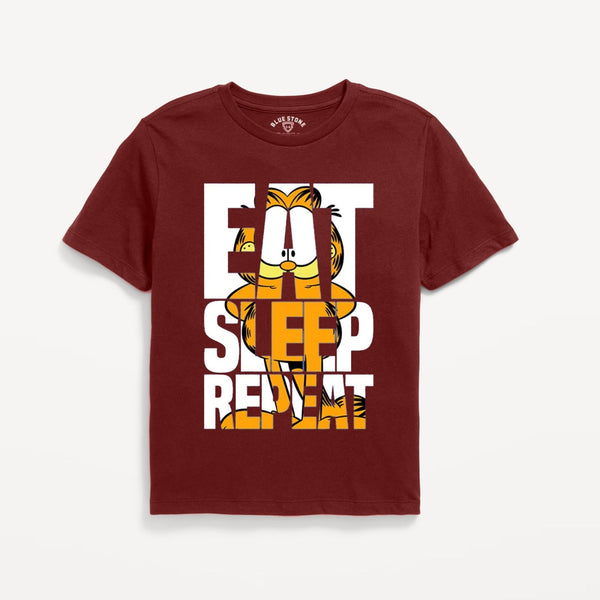Graphic Tee Blue Stone