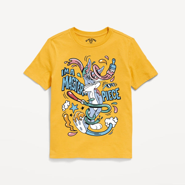Master Piece Graphic Tee Blue Stone