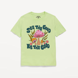 See The Good Graphic Tee Blue Stone