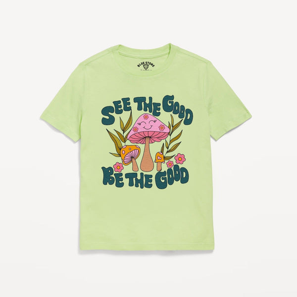 See The Good Graphic Tee Blue Stone