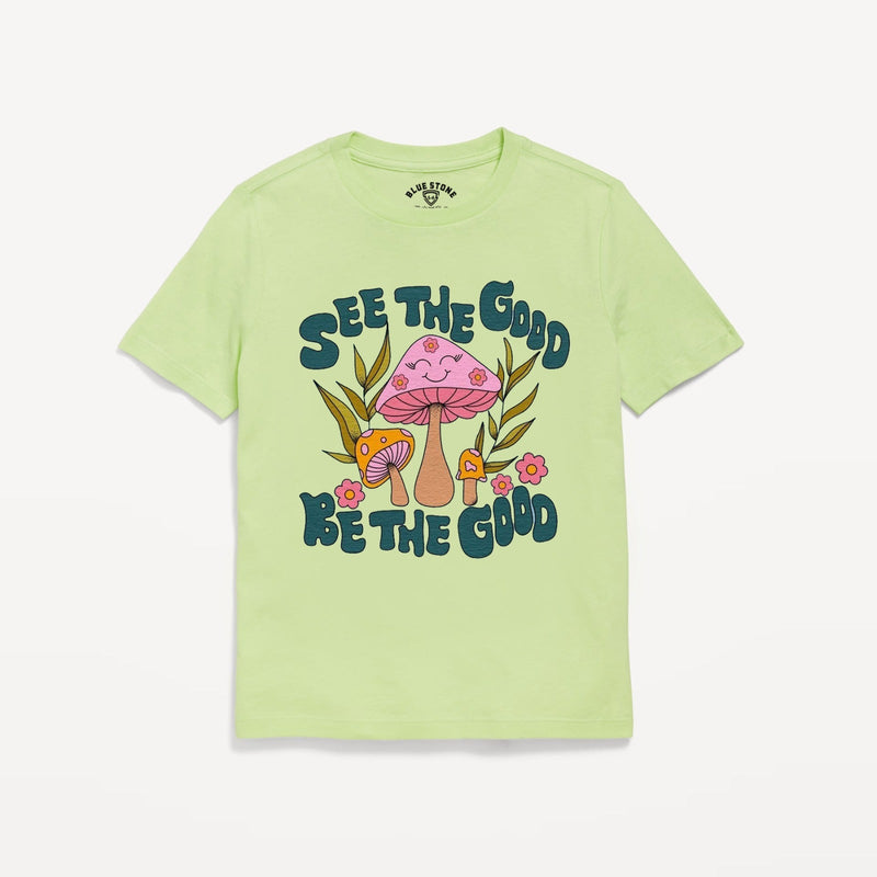 See The Good Graphic Tee Blue Stone