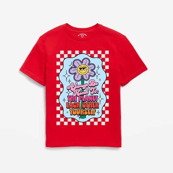 The Planet Graphic Tee Blue Stone