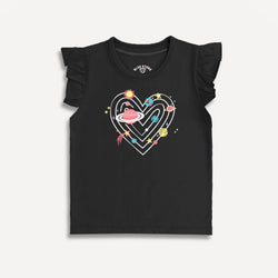 Graphic Tee Blue Stone