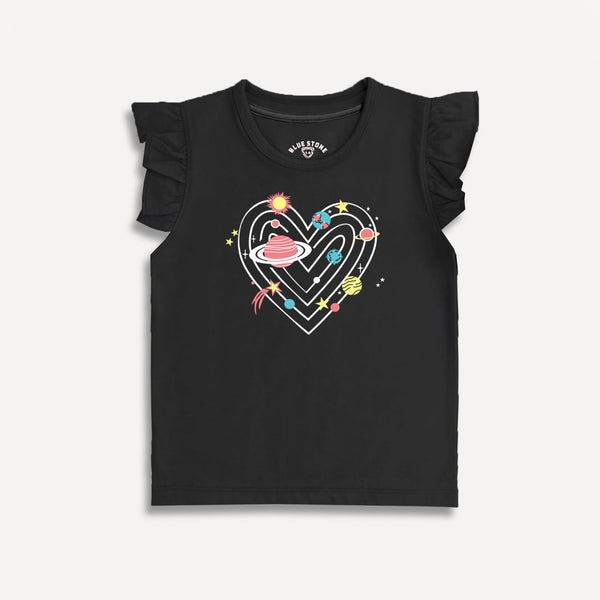Graphic Tee Blue Stone