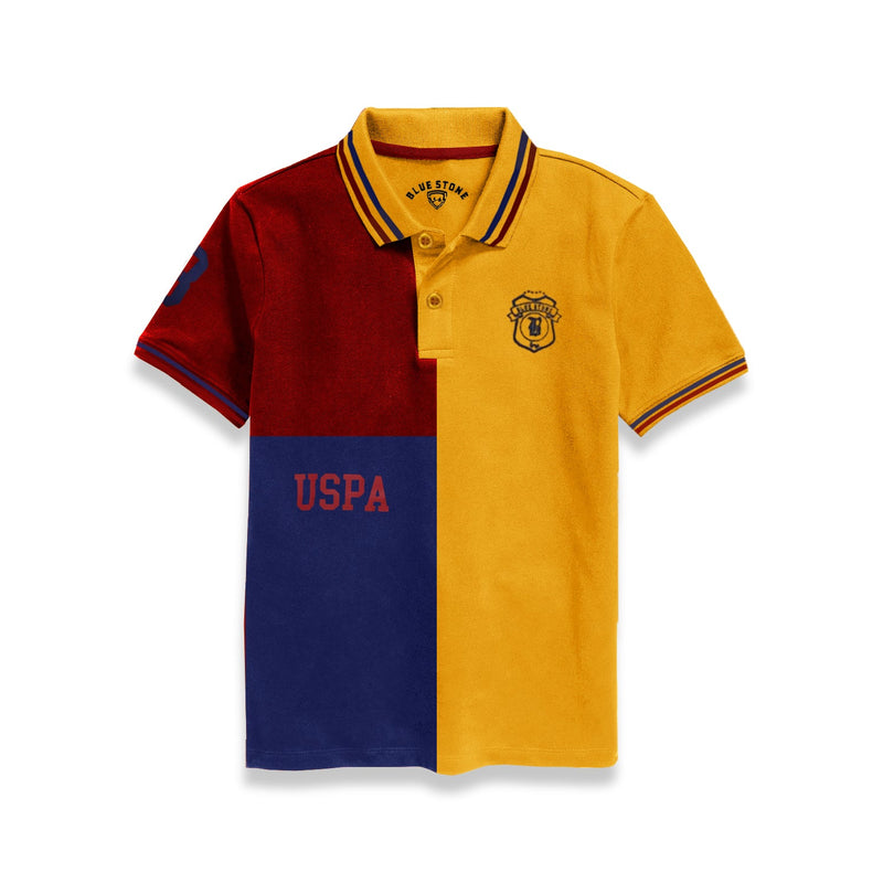 Boys Polo Blue Stone