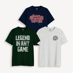 Pack of Tees - 02 Blue Stone