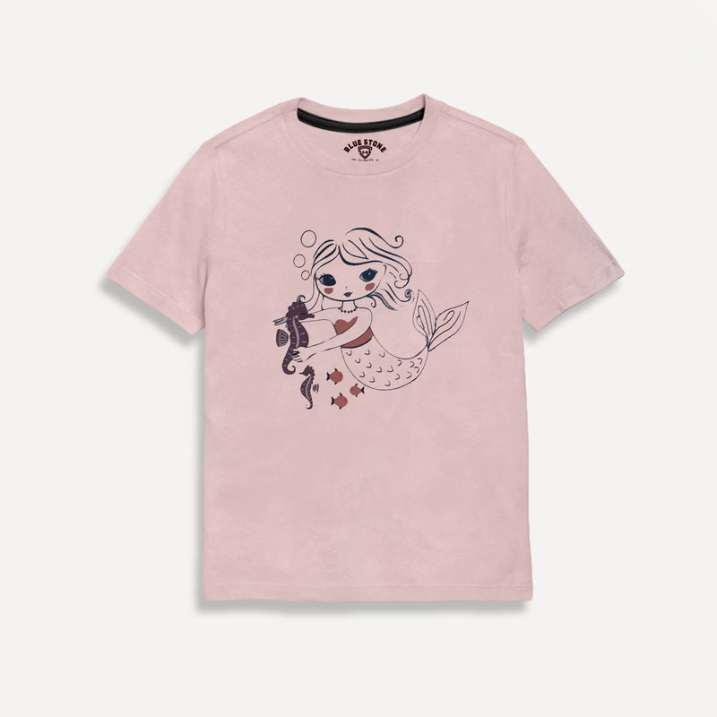 Graphic Tee Blue Stone