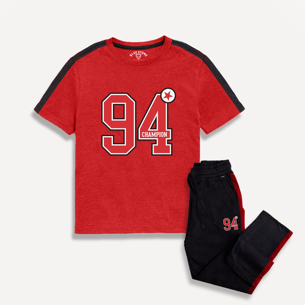 Boys Co-Ord Suit Blue Stone