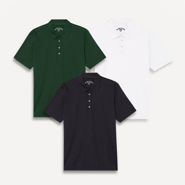 Mens Polo Set - 02 Blue Stone