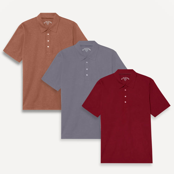 Mens Polo Set - 04 Blue Stone