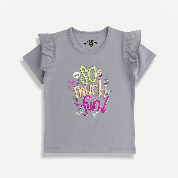 Graphic Tee Blue Stone