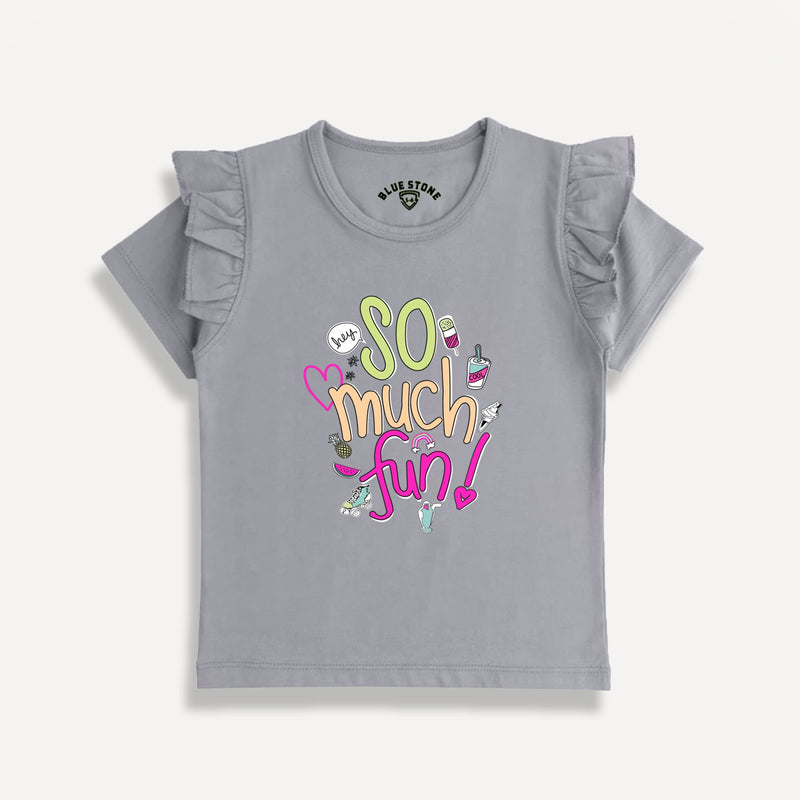 Graphic Tee Blue Stone
